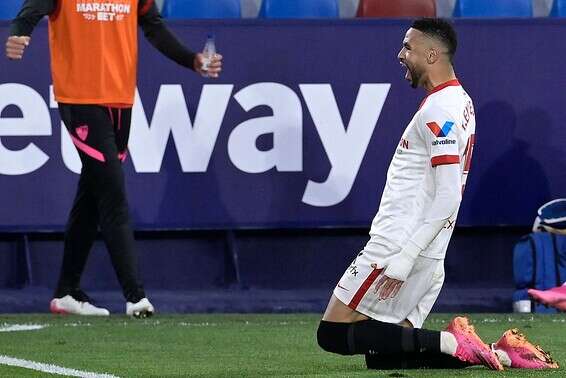 א-נאסירי חוגג הערב. סביליה תדהים את ספרד? // צילום: אי.אף.פי