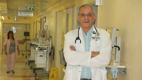 פרופ׳ יעקב ברקון, מנהל מח' ילדים בהדסה הר הצופים // צילום: דוברות הדסה