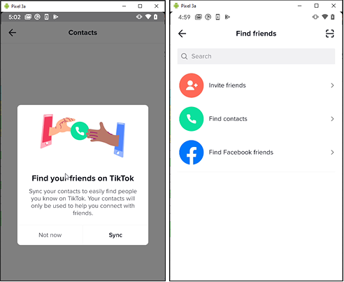 פיצ'ר Find Friends // צילום: צ'ק פוינט