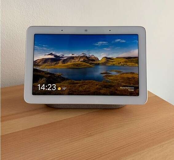 גוגל Nest Hub // צילום: ינון בן שושן