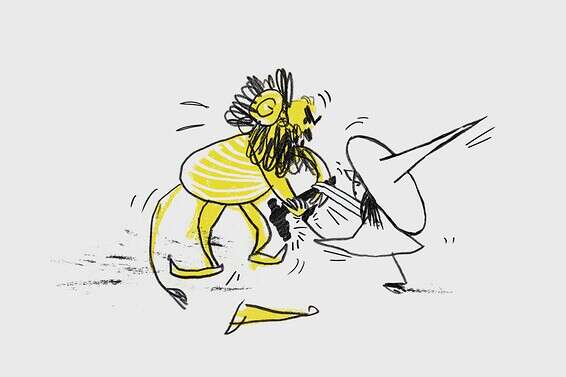 איור של לירון כהן מתוך הספר