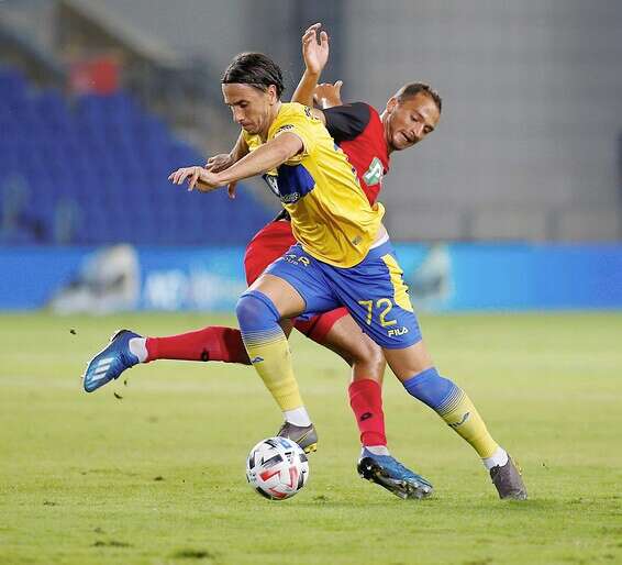 פשיץ'. מהבולטים בשורות מכבי במחצית ה-1 // צילום: אלן שיבר