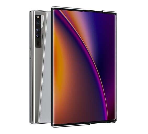 דומה? הסמארטפון הנגלל של Oppo // צילום: יחצ