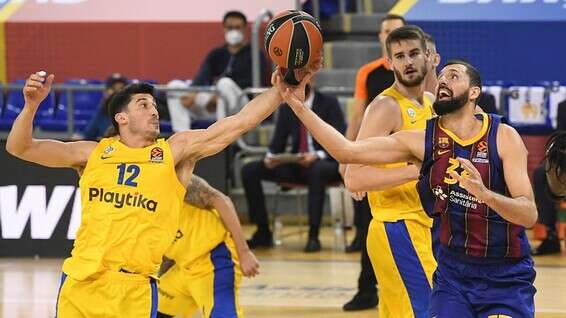 הישג ענק, מכבי נגד ברצלונה // צילום: באדיבות מכבי ת"א