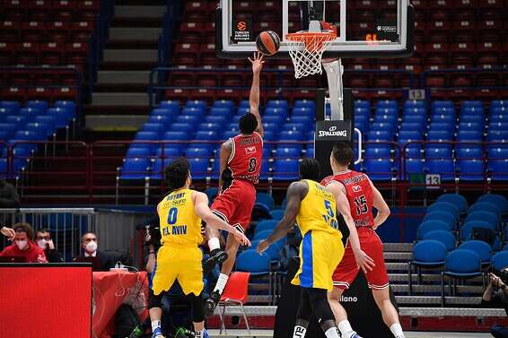 מכבי ת"א סופגת עוד שתיים // באדיבות ארמני מילאנו