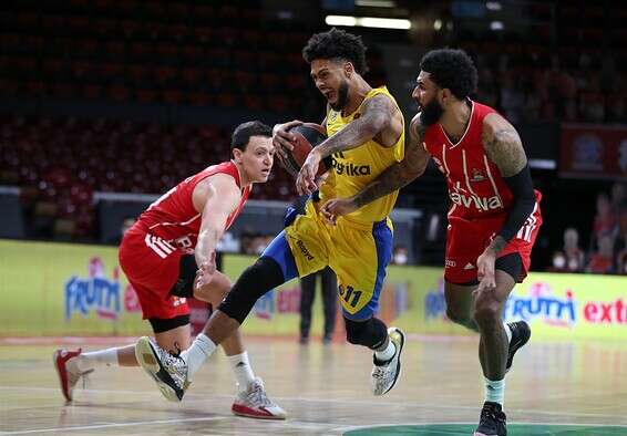 דורסי מול האקס די ג'יי סילי // צילום: יורוליג - האתר הרשמי