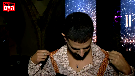 לובש מעצבים אבל מת על טרנינגים. עדן חסון