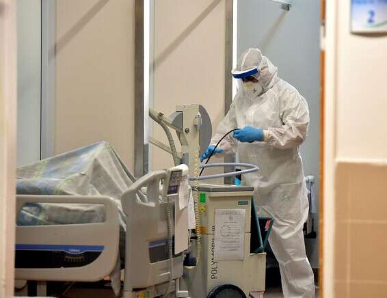 מחלקת הקורונה בביה"ח סורוקה // צילום: יוסי זליגר