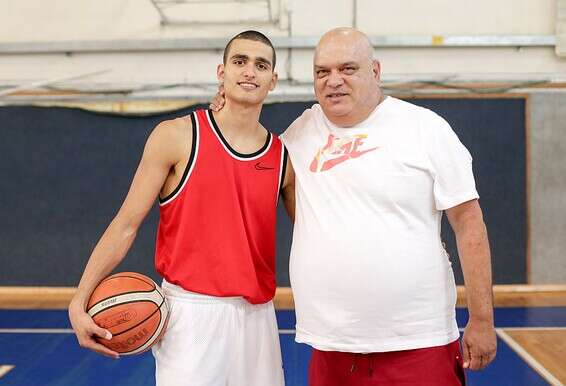 עם המאמן האישי, עופר רון // צילום: דני מרון