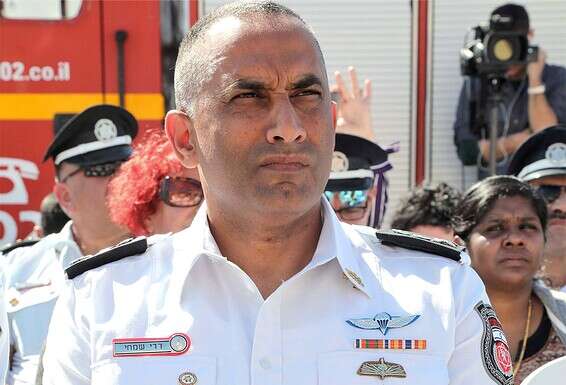 נציב כבאות והצלה דדי שמחי // צילום: גדעון מרקוביץ'