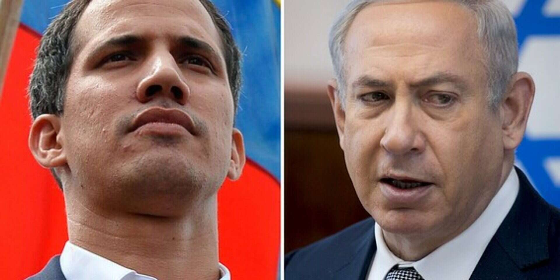 בנימין נתניהו, חואן גוואידו // צילומים: אוליביה פיטוסי, אי.אף.פי // בנימין נתניהו, חואן גוואידו // צילומים: אוליביה פיטוסי, אי.אף.פי ,