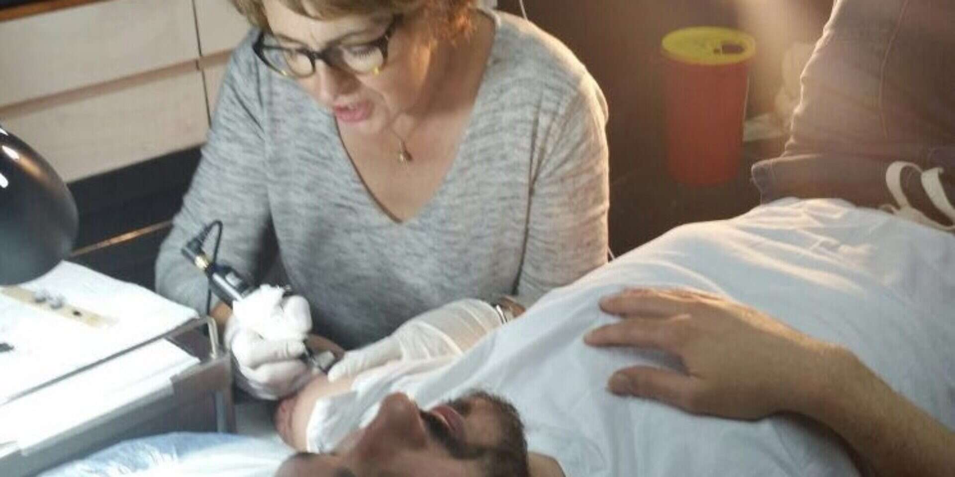 צילום: פרטי // הקעקועים של סבתא. אינה זולטרובסקי ,