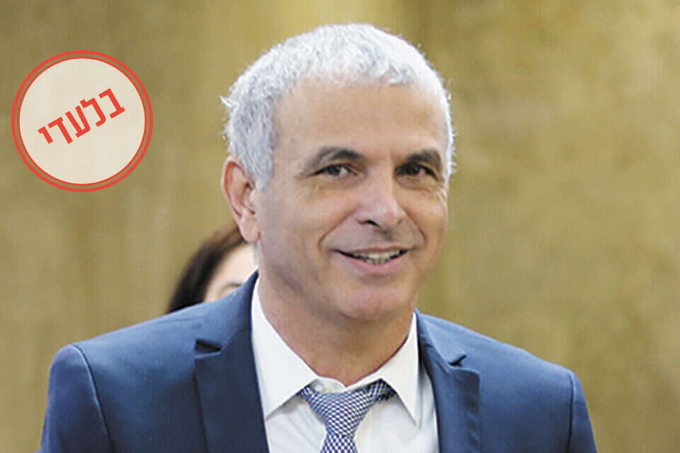צילום: אלכס קולומויסקי // שר האוצר משה כחלון ,