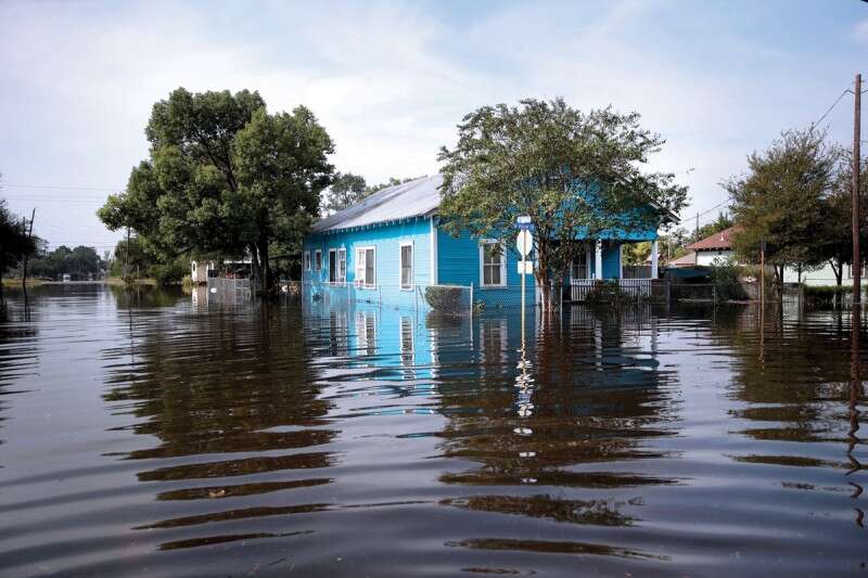 נזקים במיליארדים, יוסטון טקסס // צילום: איי.אף.פי