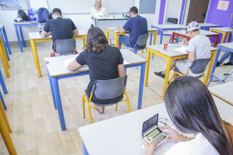 תלמידים בכיתה, אילוסטרציה // צילום: יהושע יוסף