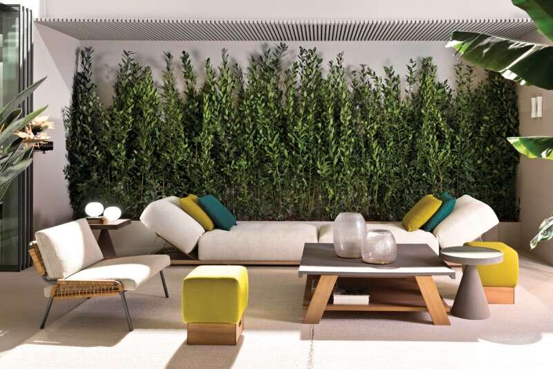 ריהוט גן של פנטהאוז