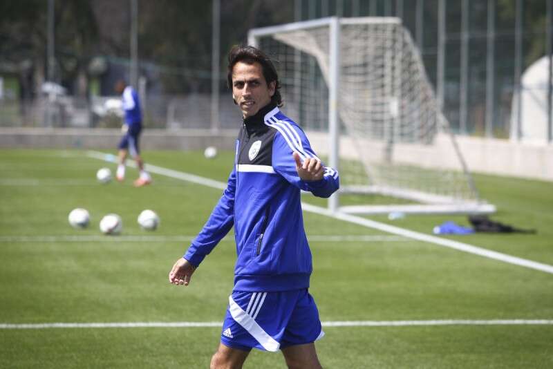 בניון במדי הלאומיים. צפוי לשבור את שיא ההופעות בנבחרת // צילום: עמי שומן