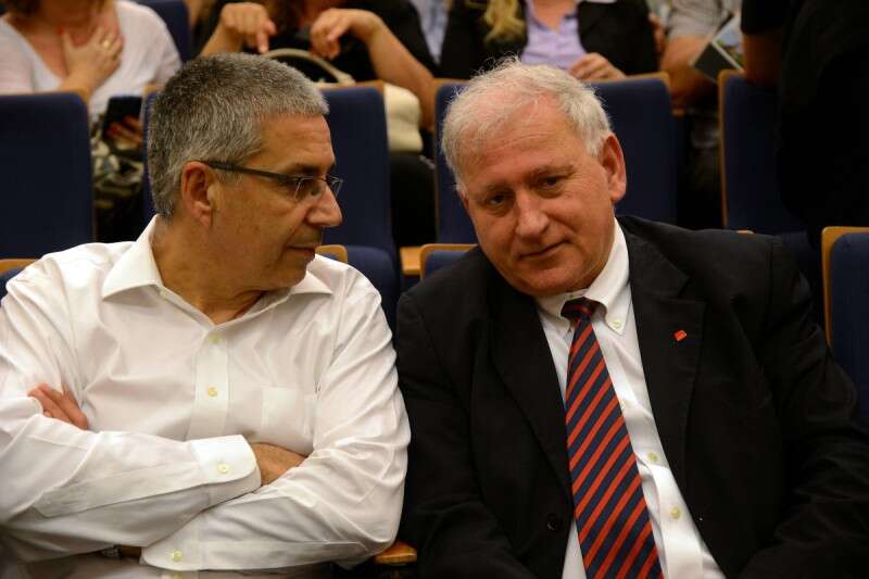 יאיר סרוסי מימין וציון קינן // צילום: יוסי זליגר