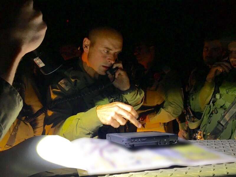 אל"מ שי קלפר, מחט שומרון, בזירת האירוע בהר ברכה // צילום: דו"צ