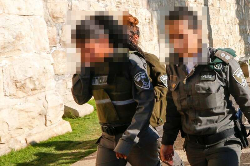 לוחמות מג"ב שניטרלו את המחבלים. מפקד מחוז ירושלים: "פעלו כראוי" // צילום: אורן בן חקון