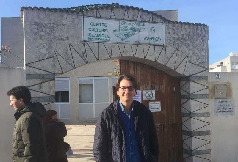 המסגד אותו נהג לפקוד המחבל