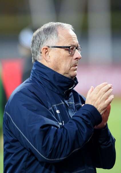 מאמן איסלנד לארס לאגרבאק. פרויקט מדהים // צילום: gettyimages