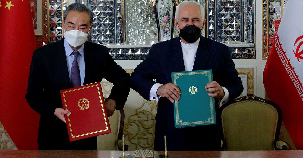 Iran and China have signed a 25-year economic agreement