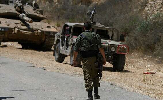 Forces de Tsahal à la frontière nord // Photo: Eyal Margolin - Ginny