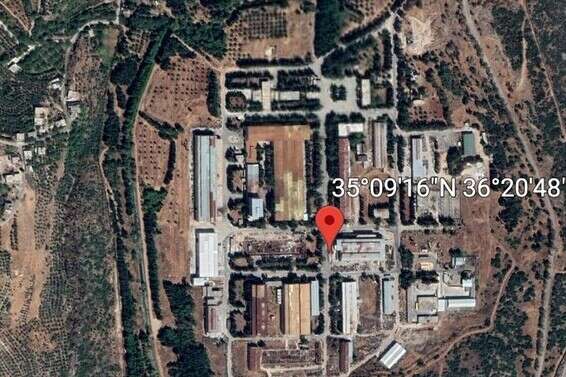 Le complexe militaire de Saif // Photo: Google Maps