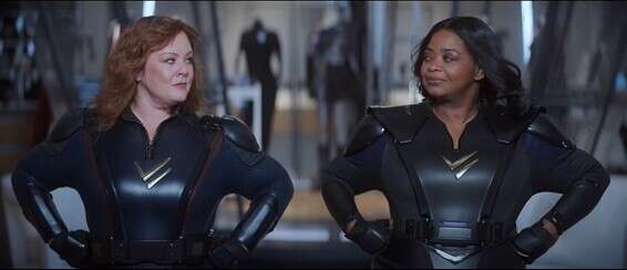 אנחנו בדיוק עומדות להגיד קלישאה. ספנסר ומקארתי ב"כוח הרעם"