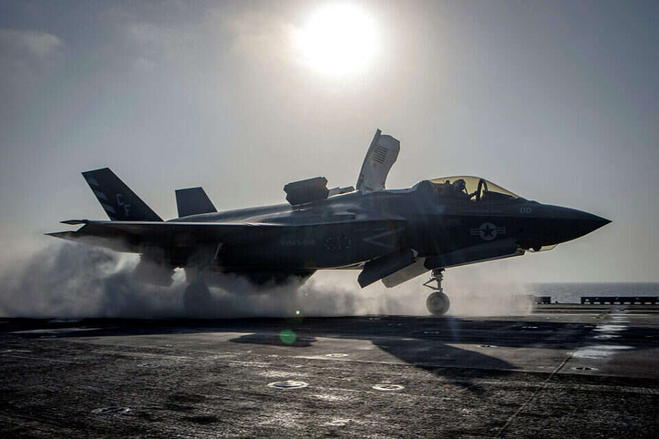מטוס F-35. "כל האופציות על השולחן" , צילום: רויטרס