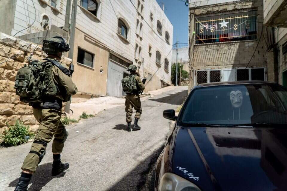 כוחות צה"ל במצוד אחר המחבלים מצומת תפוח , דובר צה"ל