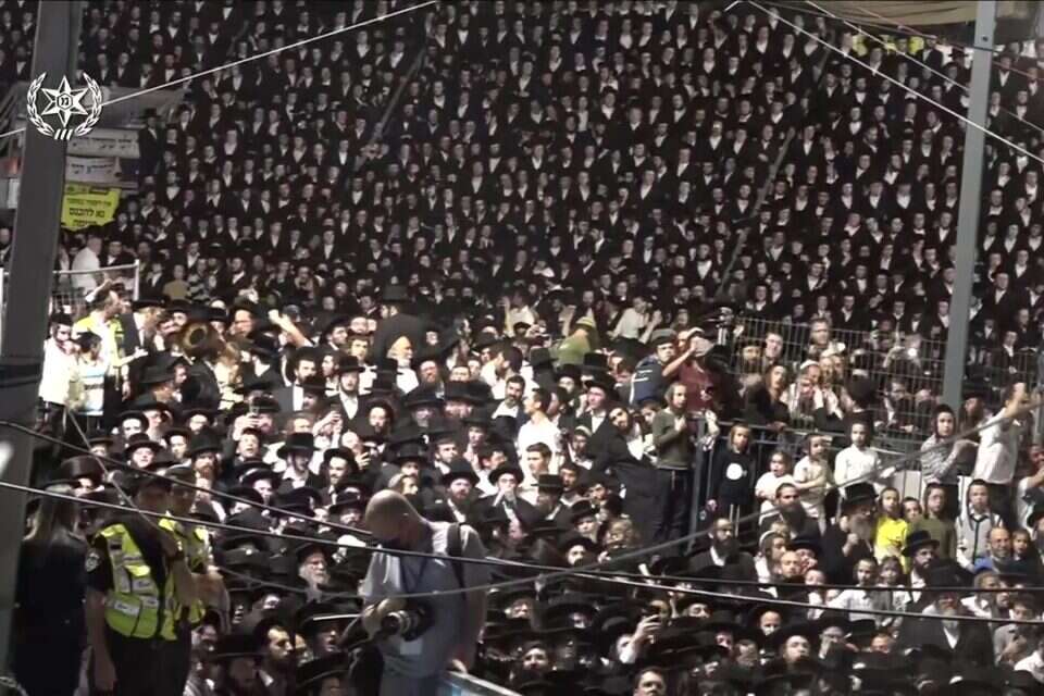 ההילולה במירון, לפני האסון (ארכיון) , משטרת ישראל