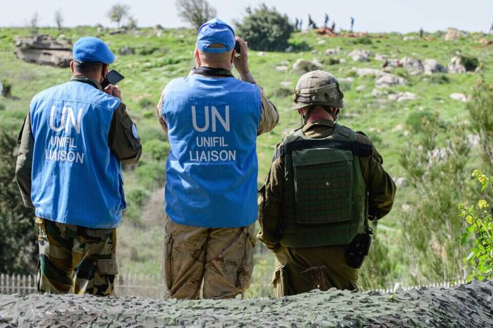 "רשימה ארוכה של אפליה". פקחי או"ם בגבול לבנון // צילום: אייל מרגולין - ג'יני ,
