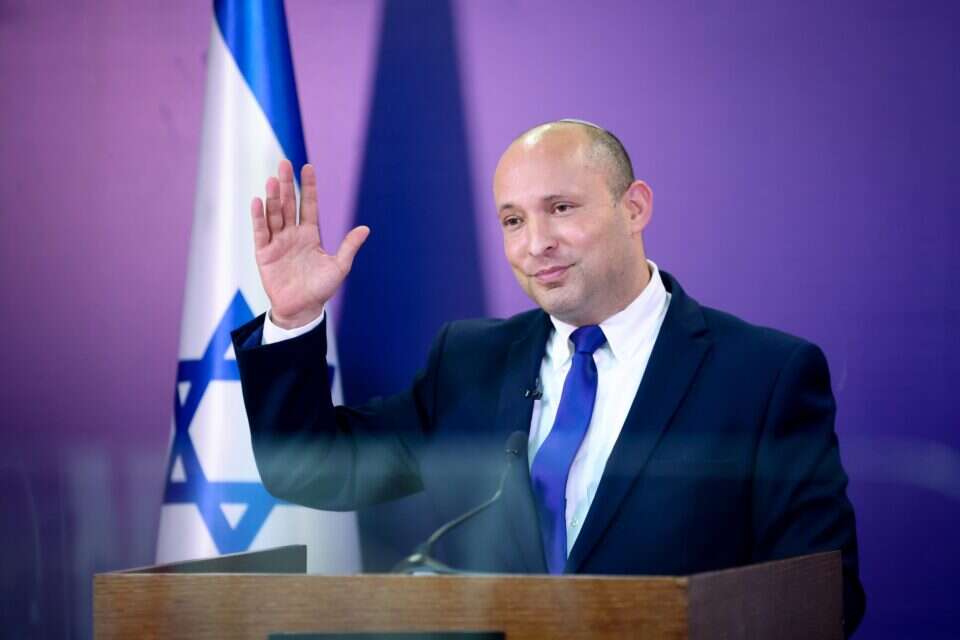 ראש הממשלה נפתלי בנט , יונתן זינדל/פלאש90