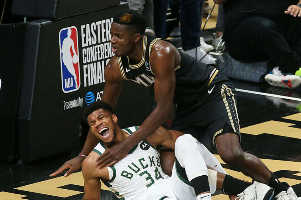 יאניס ברגע הפציעה. מילווקי מודאגת , USA TODAY Sports