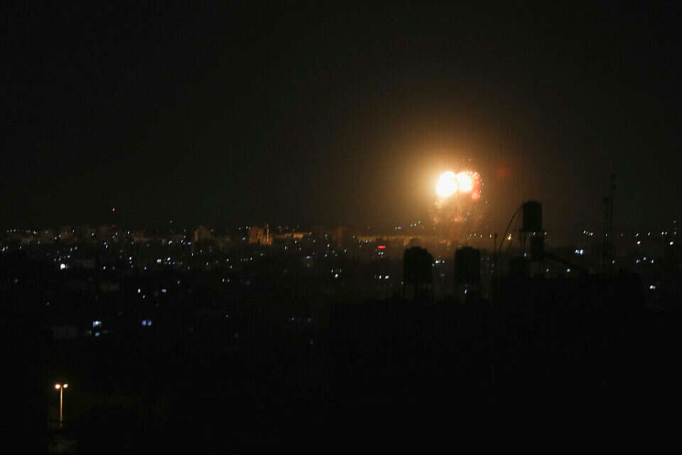 תקיפה ברצועת עזה (ארכיון) , רויטרס