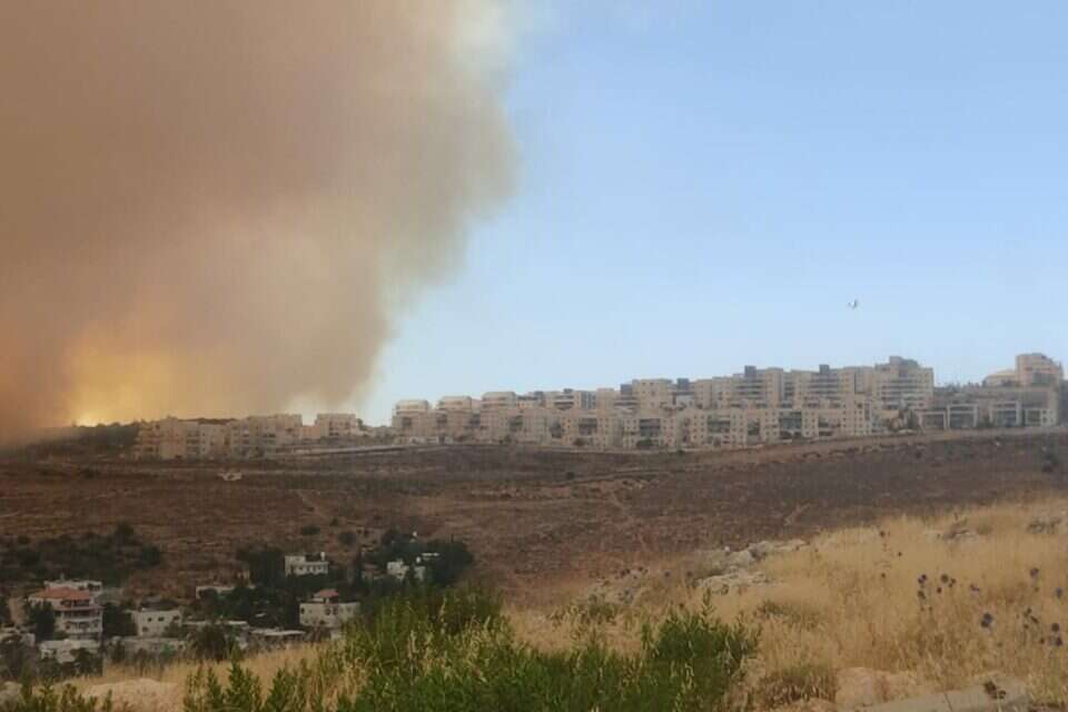 השריפה בצור הדסה , כב"ה יו"ש