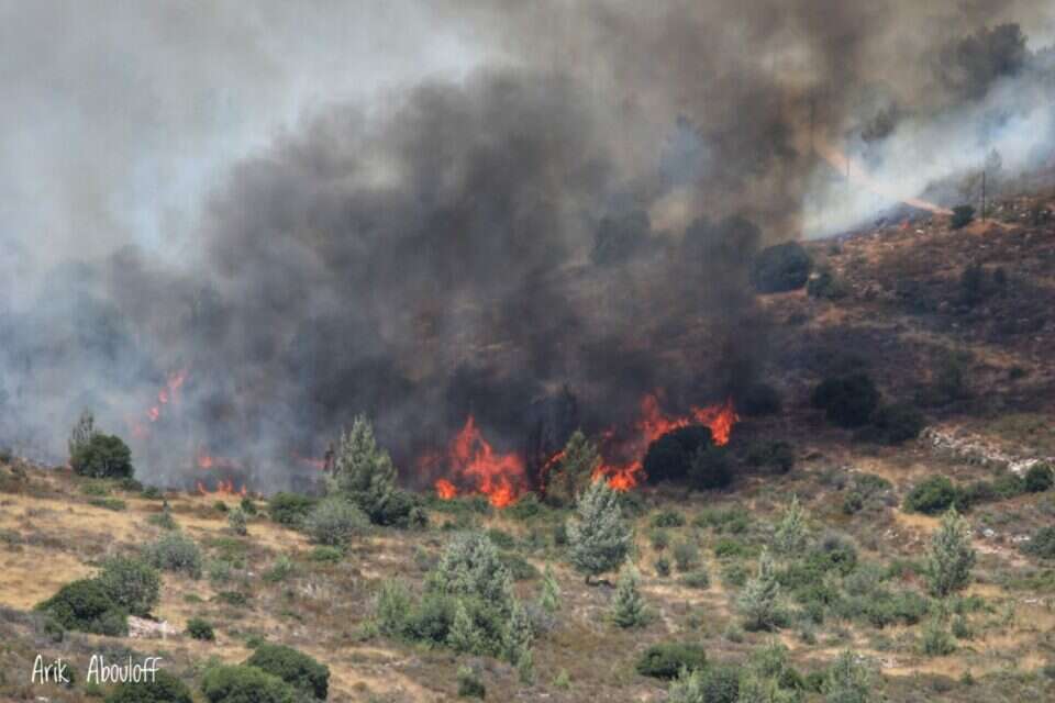 השריפה בצור הדסה , כב"ה יו"ש