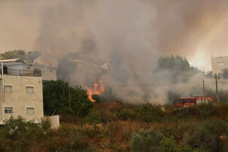 השריפה ליד נווה אילן , אורן בן חקון