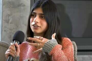 מיה קאליפה נגד ישראל: "מדינה טרוריסטית ופשיסטית"