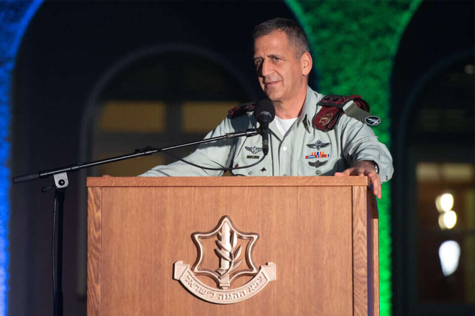 הרמטכ"ל אביב כוכבי (צילום ארכיון) , דובר צה"ל