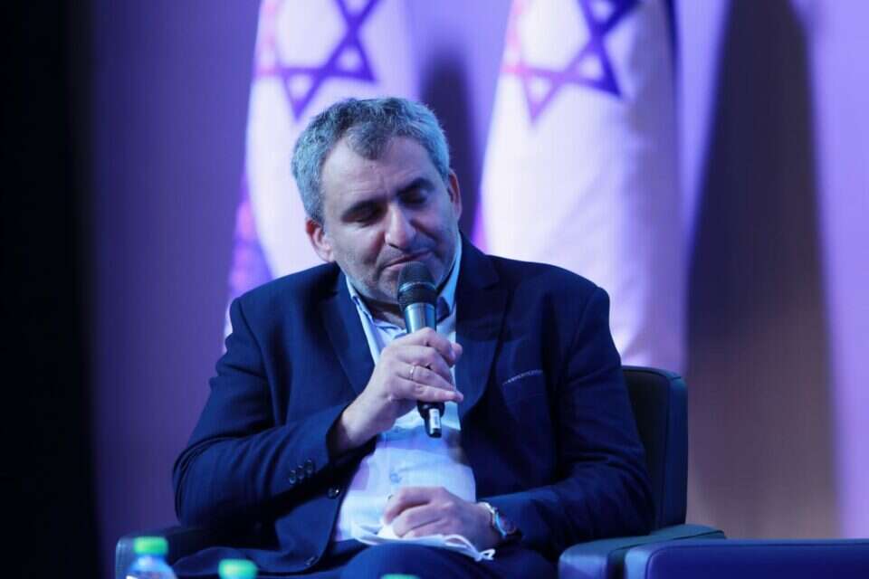 השר זאב אלקין בכנס קטיף לאחריות לאומית , אורן בן חקון