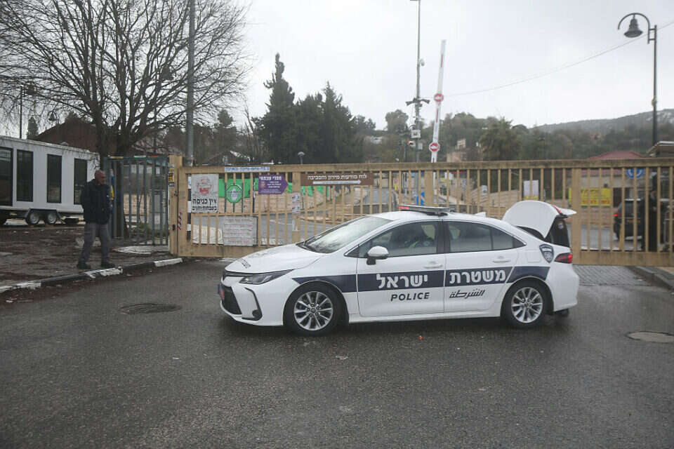 ניידת משטרה (ארכיון) // צילום: דוד כהן-ג׳יני
,