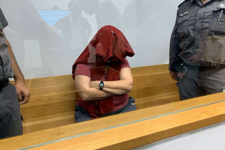 הגננת המואשמת בדיון בבית המשפט בתל אביב // צילום: אבי כהן ,
