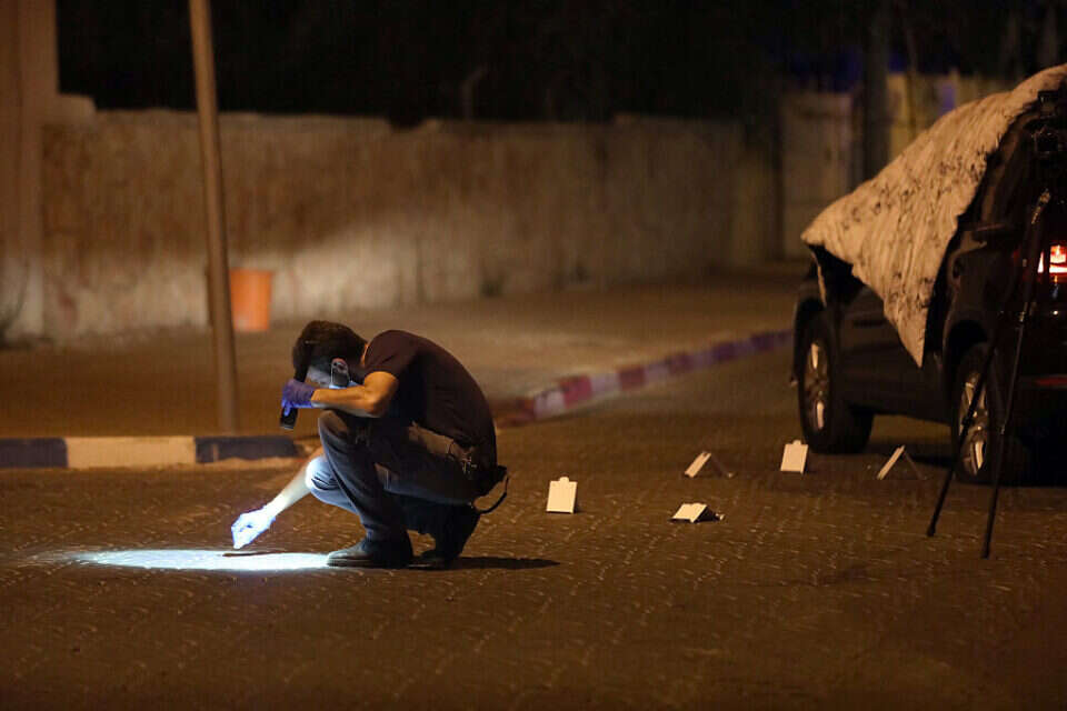 זירת הרצח של לורין תפאל ברמלה ב-20 באוגוסט , גדעון מרקוביץ'