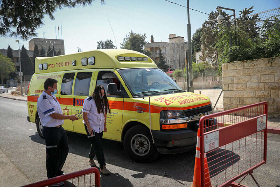 אמבולנס בירושלים (ארכיון) , יונתן זינדל