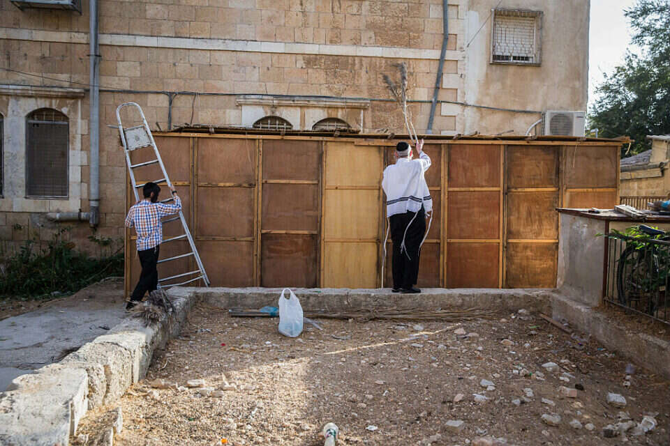 נערכים לחג הסוכות, ארכיון , אורן בן חקון