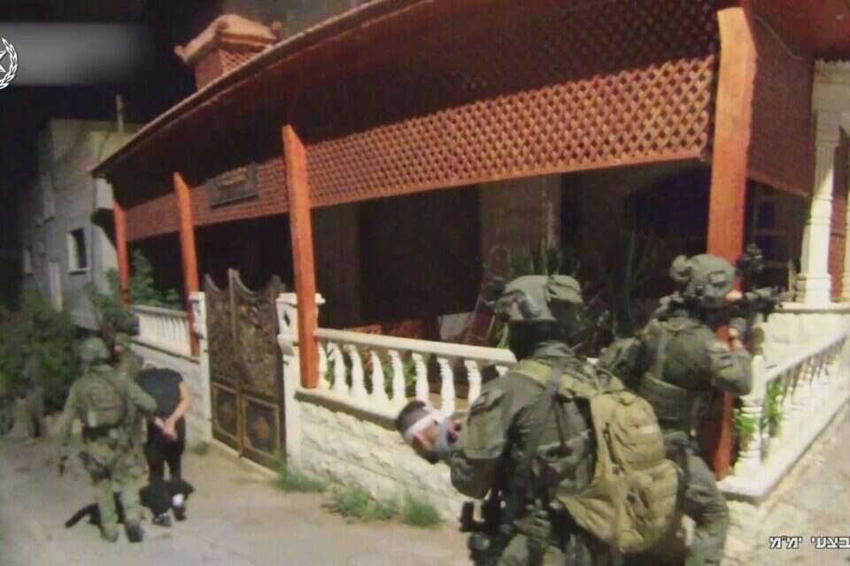 כוח צה"ל בג'נין (ארכיון) // צילום: דוברות משטרה , 
