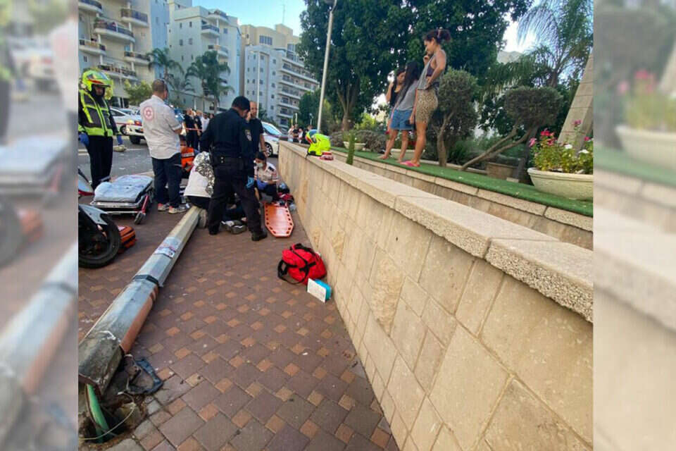 נפילת העמוד , מד"א